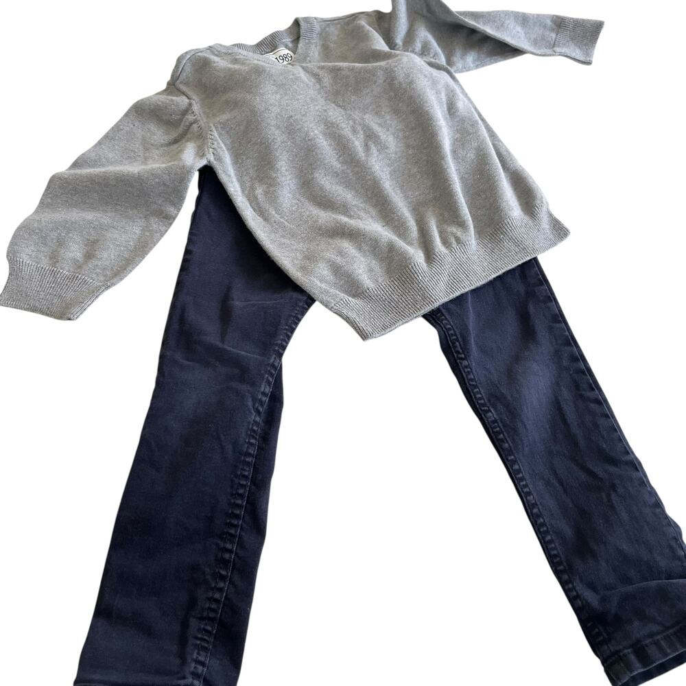 Boys Fall Winter Tops Bottoms Mix and Match Bundle size 3 - Picture 8 of 11